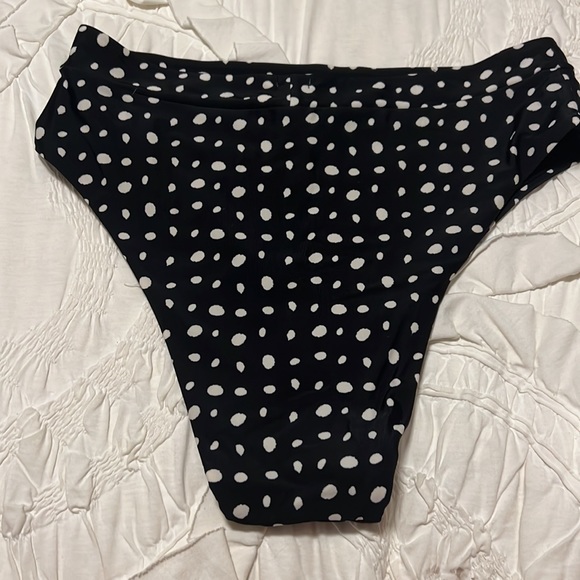 AERIE HIGH CUT CHEEKY BIKINI BOTTOM - Picture 2 of 3